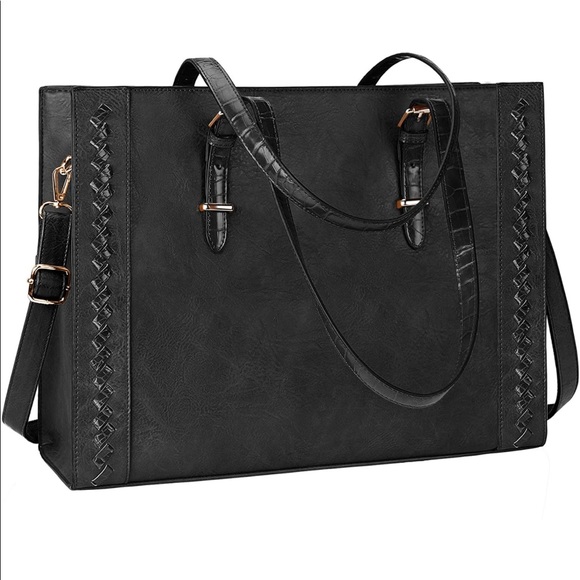 Handbags - NEW🔸 Black Laptop Bag for Women Waterproof Lightweight 15.6 Inch